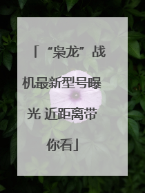 “枭龙”战机最新型号曝光 近距离带你看