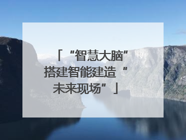 “智慧大脑”搭建智能建造“未来现场”
