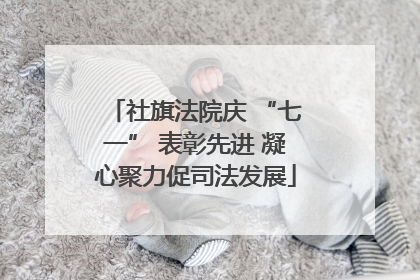 社旗法院庆 “七一” 表彰先进 凝心聚力促司法发展