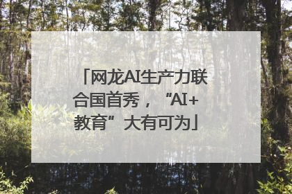 网龙AI生产力联合国首秀，“AI+教育”大有可为