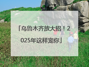 乌鲁木齐放大招！2025年这样宠你