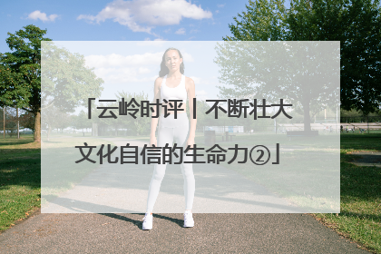 云岭时评丨不断壮大文化自信的生命力②