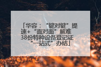华容：“键对键”提速+“面对面”解难 38份特种设备登记证“一站式”办结