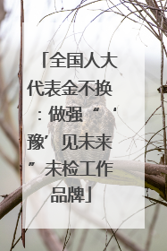 全国人大代表金不换：做强“‘豫’见未来”未检工作品牌