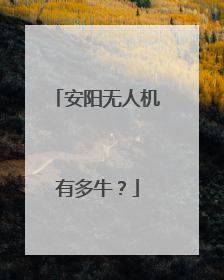 安阳无人机有多牛？