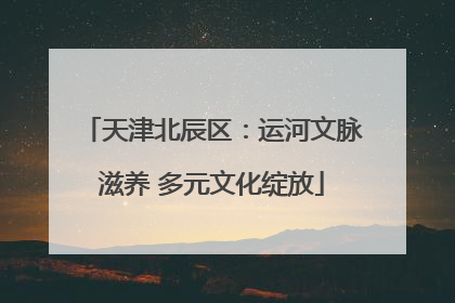 天津北辰区：运河文脉滋养 多元文化绽放