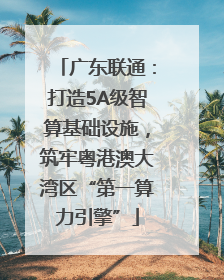 广东联通：打造5A级智算基础设施，筑牢粤港澳大湾区“第一算力引擎”