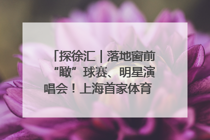 探徐汇｜落地窗前“瞰”球赛、明星演唱会！上海首家体育特色高端酒店亮相