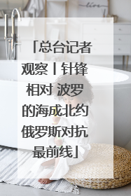总台记者观察丨针锋相对 波罗的海成北约俄罗斯对抗最前线