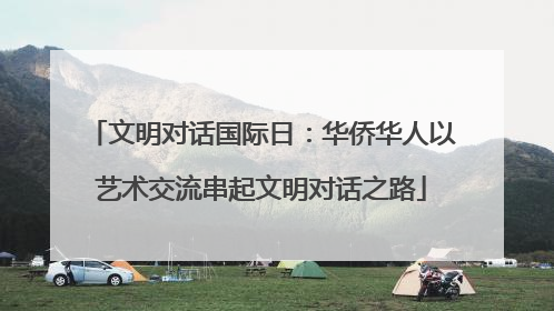 文明对话国际日：华侨华人以艺术交流串起文明对话之路