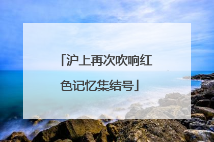 沪上再次吹响红色记忆集结号