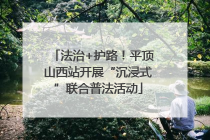 法治+护路！平顶山西站开展“沉浸式”联合普法活动
