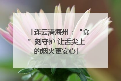 连云港海州：“食”刻守护 让舌尖上的烟火更安心