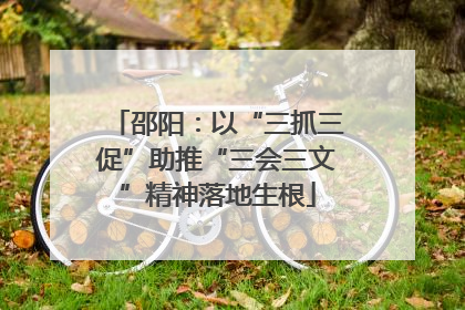 邵阳：以“三抓三促”助推“三会三文”精神落地生根
