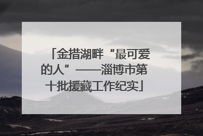 金措湖畔“最可爱的人”——淄博市第十批援藏工作纪实