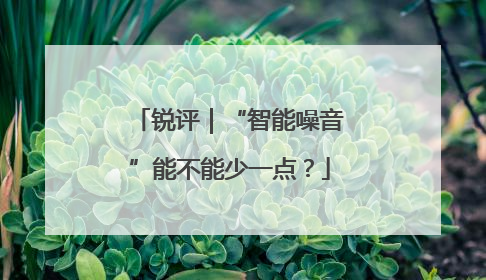 锐评｜“智能噪音”能不能少一点？