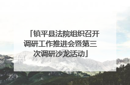 镇平县法院组织召开调研工作推进会暨第三次调研沙龙活动