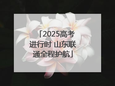 2025高考进行时 山东联通全程护航