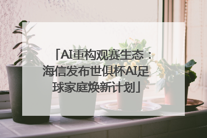 AI重构观赛生态：海信发布世俱杯AI足球家庭焕新计划